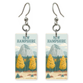 She's Choosing New Hampshire Earrings | Autumn Granite Dome
