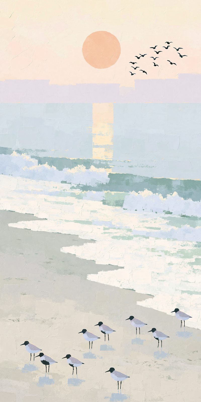She's Choosing New Hampshire Earrings | Sandpiper Sunrise Shore