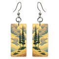 She's Choosing New Hampshire Earrings | Alpine Spruce Ridge