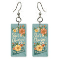 Floral Bouquet — She's Choosing earrings, shown as a pair