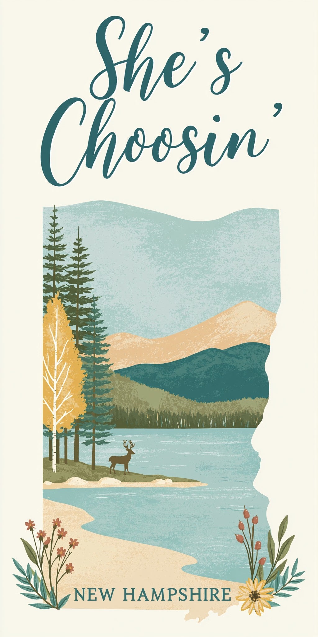 Lake Deer — full design art