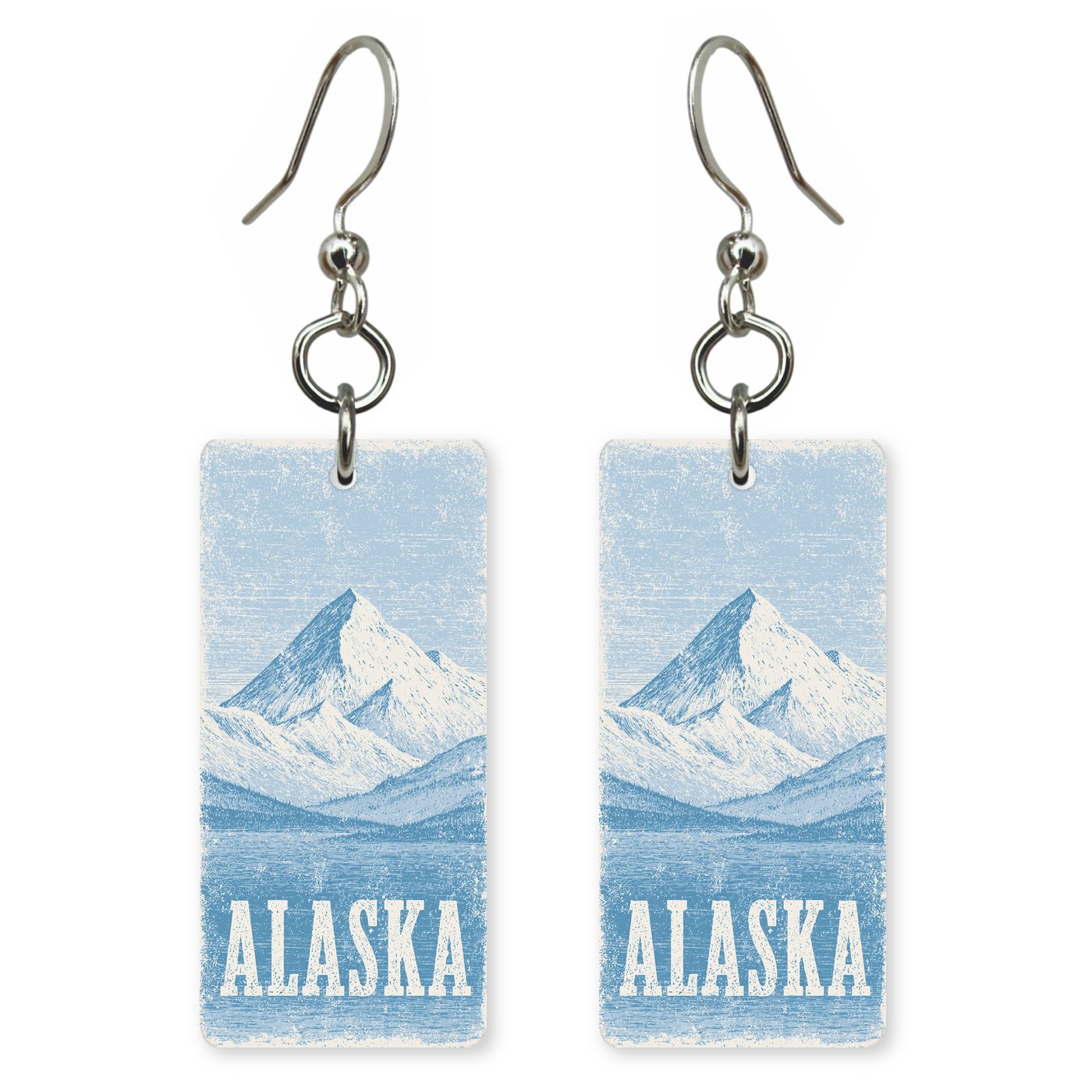 Denali Poster — She's Choosing earrings, shown as a pair
