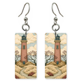 She's Choosing New Jersey Earrings | Brick Lighthouse Dunes