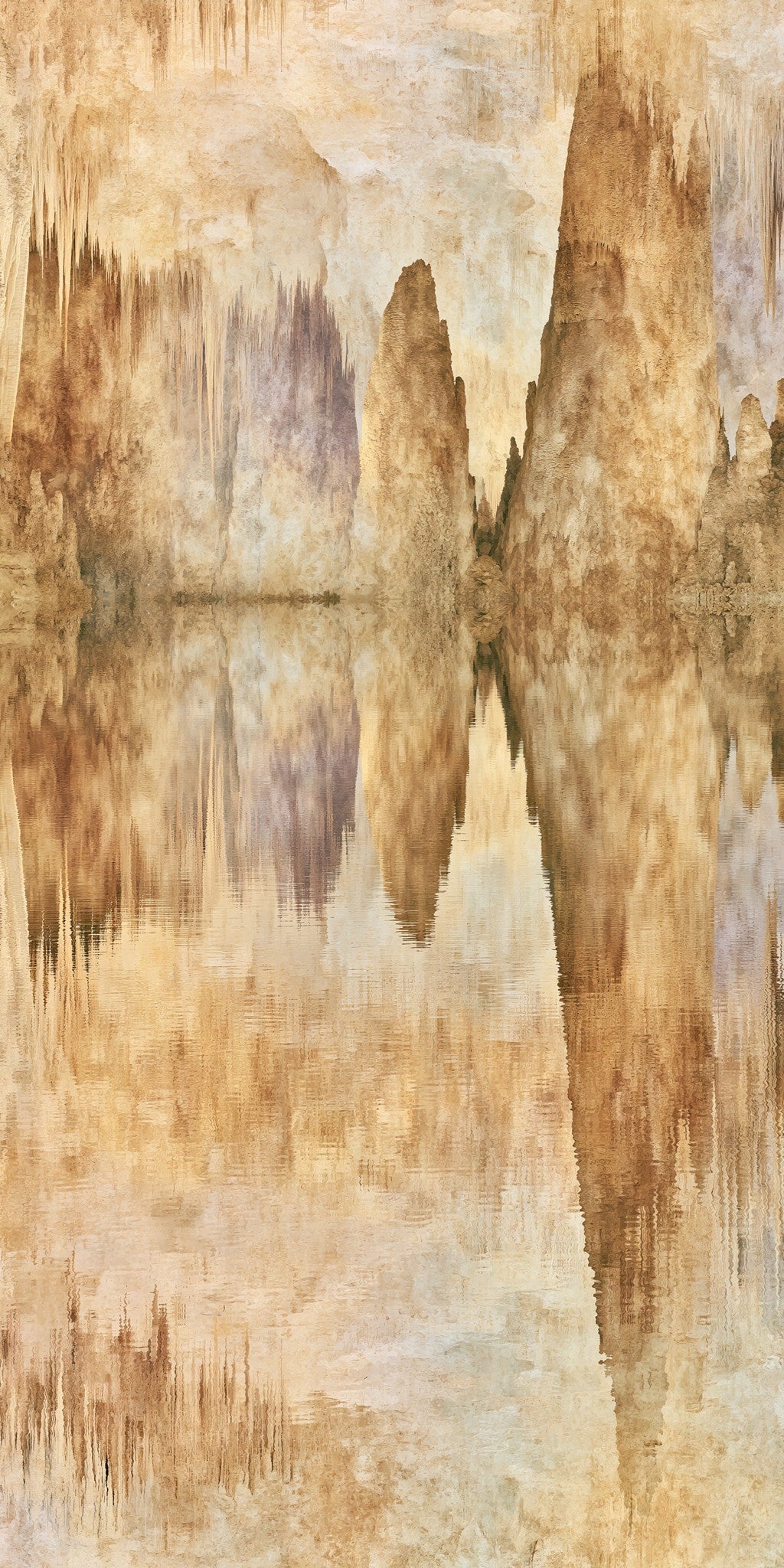 Carlsbad Caverns Underground Lake — full design art