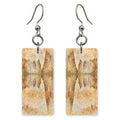 Carlsbad Caverns Underground Lake — She's Choosing earrings, shown as a pair