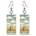 Chaco Canyon Ancient Stone — She's Choosing earrings, shown as a pair