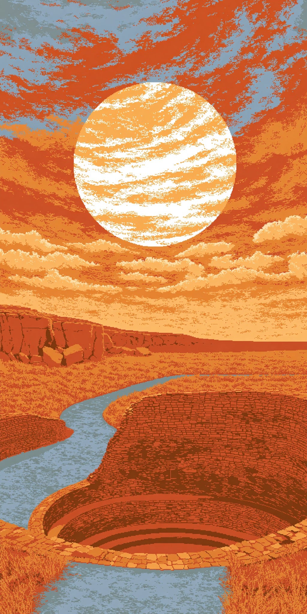 Chaco Culture Great Kiva — full design art