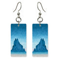 Shiprock Night Stars Overhead — She's Choosing earrings, shown as a pair