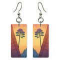 Tent Rocks Canyon Soft — She's Choosing earrings, shown as a pair