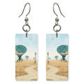 Very Large Array Telescopes — She's Choosing earrings, shown as a pair