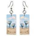 Very Large Array Telescopes — She's Choosing earrings, shown as a pair