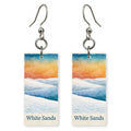 White Sands National Park — She's Choosing earrings, shown as a pair