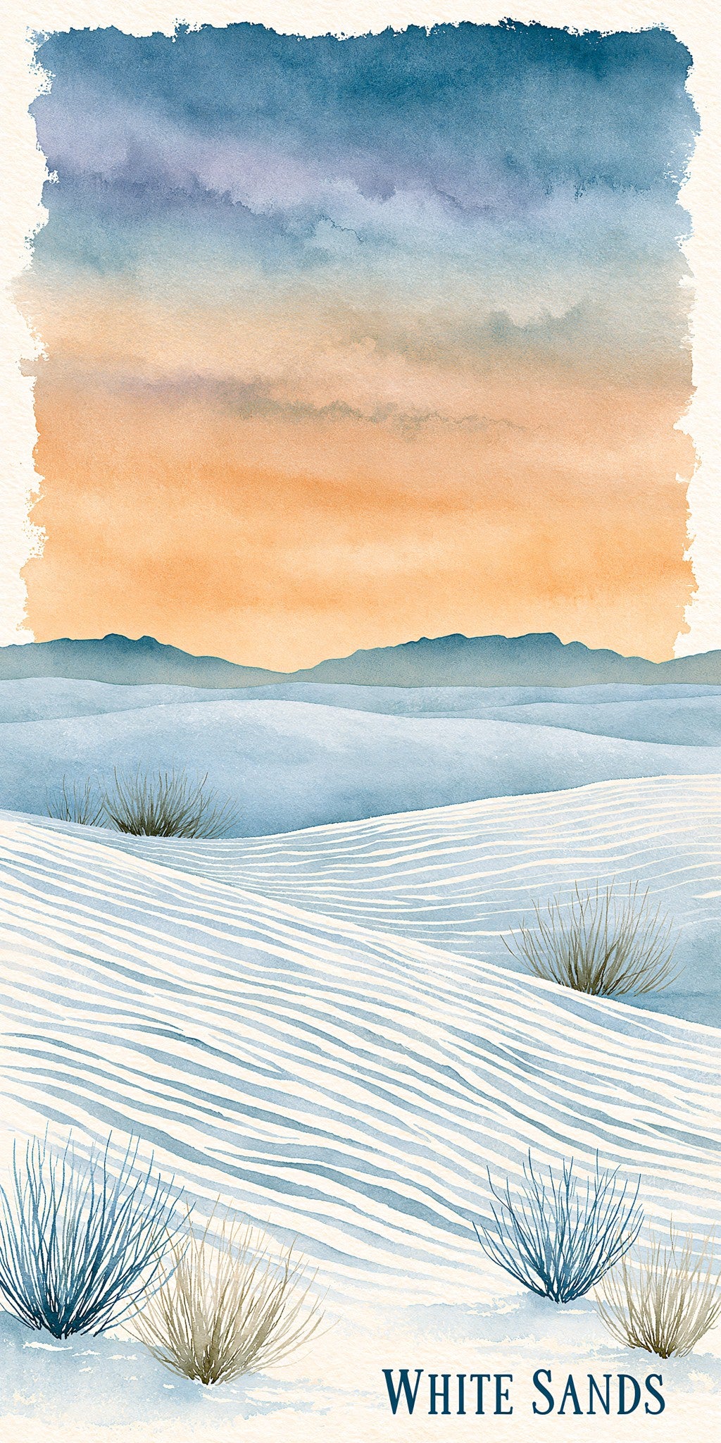 White Sands National Park — full design art