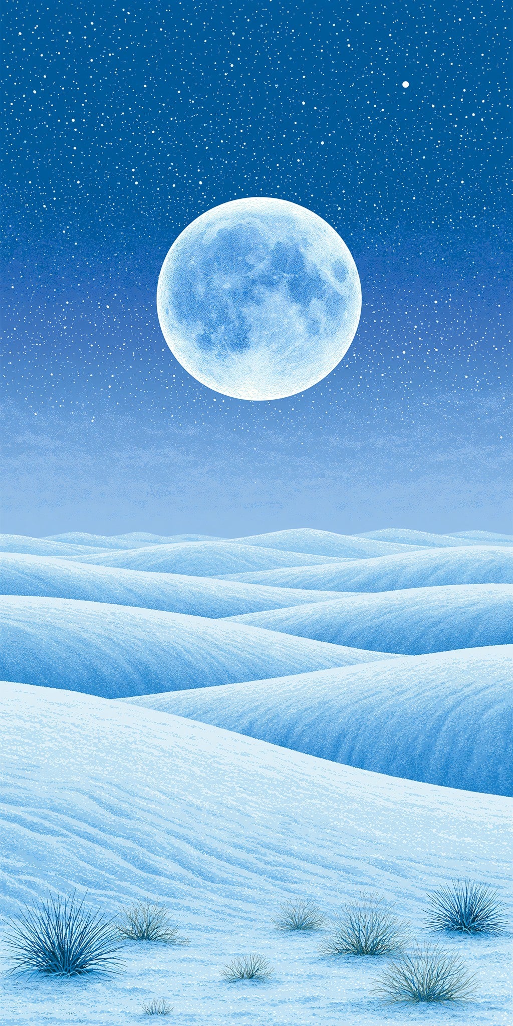 White Sands Dunes Full — full design art