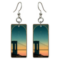 She's Choosing New York Earrings | Brooklyn Bridge Arch