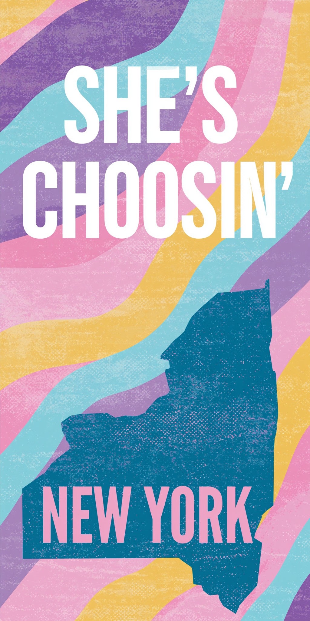 Groovy Waves — full design art