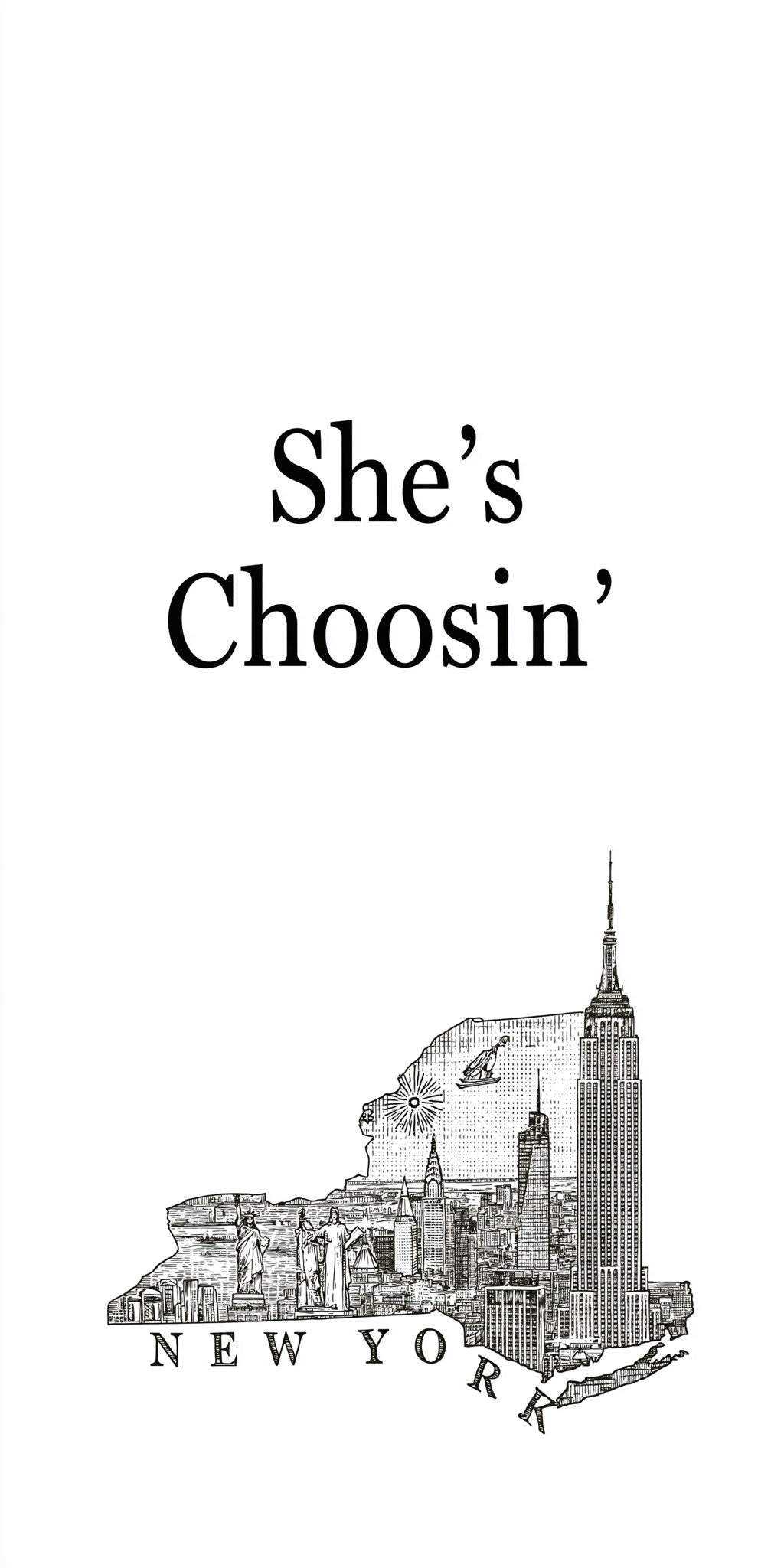 Pencil Skyline — full design art