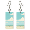 Beach Sky — She's Choosing earrings, shown as a pair