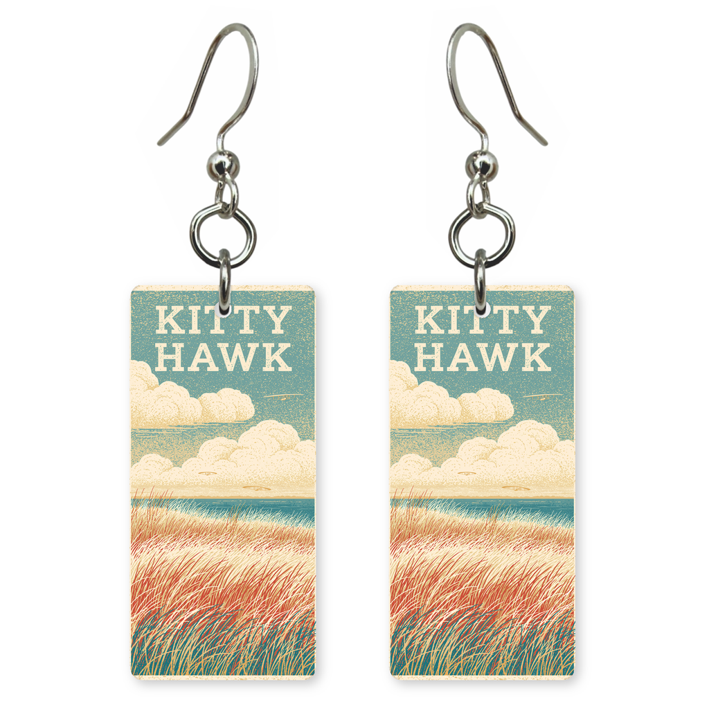 She's Choosing North Carolina Earrings | Kitty Hawk Dunes