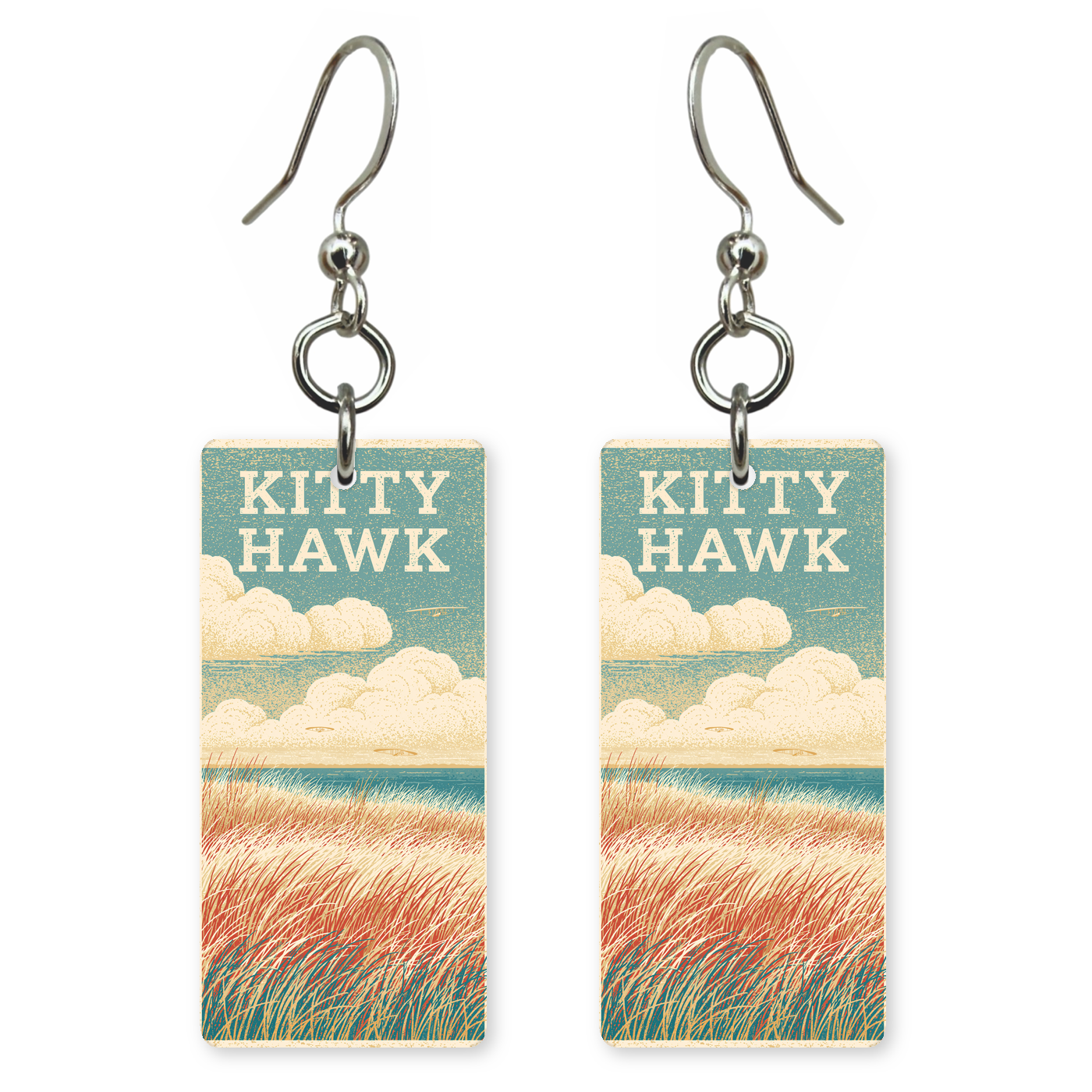 She's Choosing North Carolina Earrings | Kitty Hawk Dunes