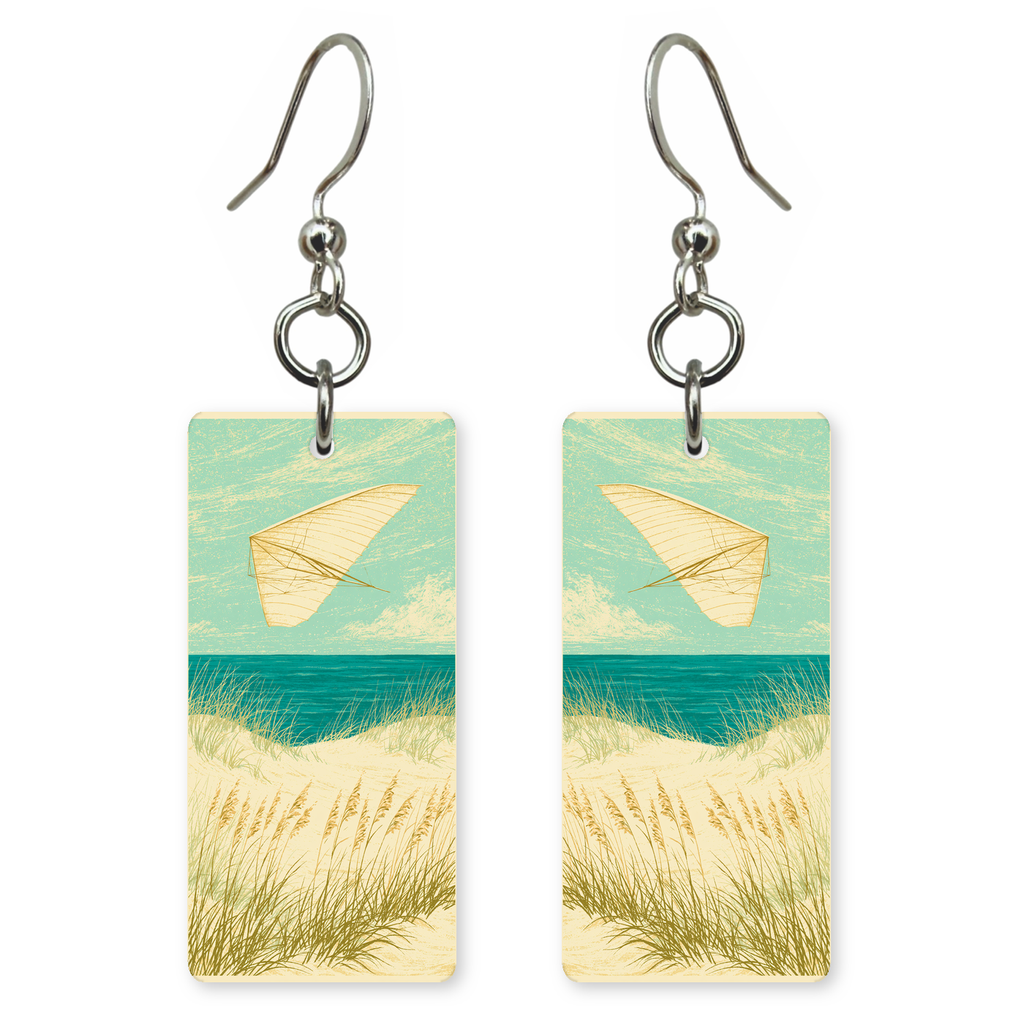 She's Choosing North Carolina Earrings | Glider Over Dunes