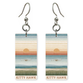 She's Choosing North Carolina Earrings | Kitty Hawk Sunset Flyer