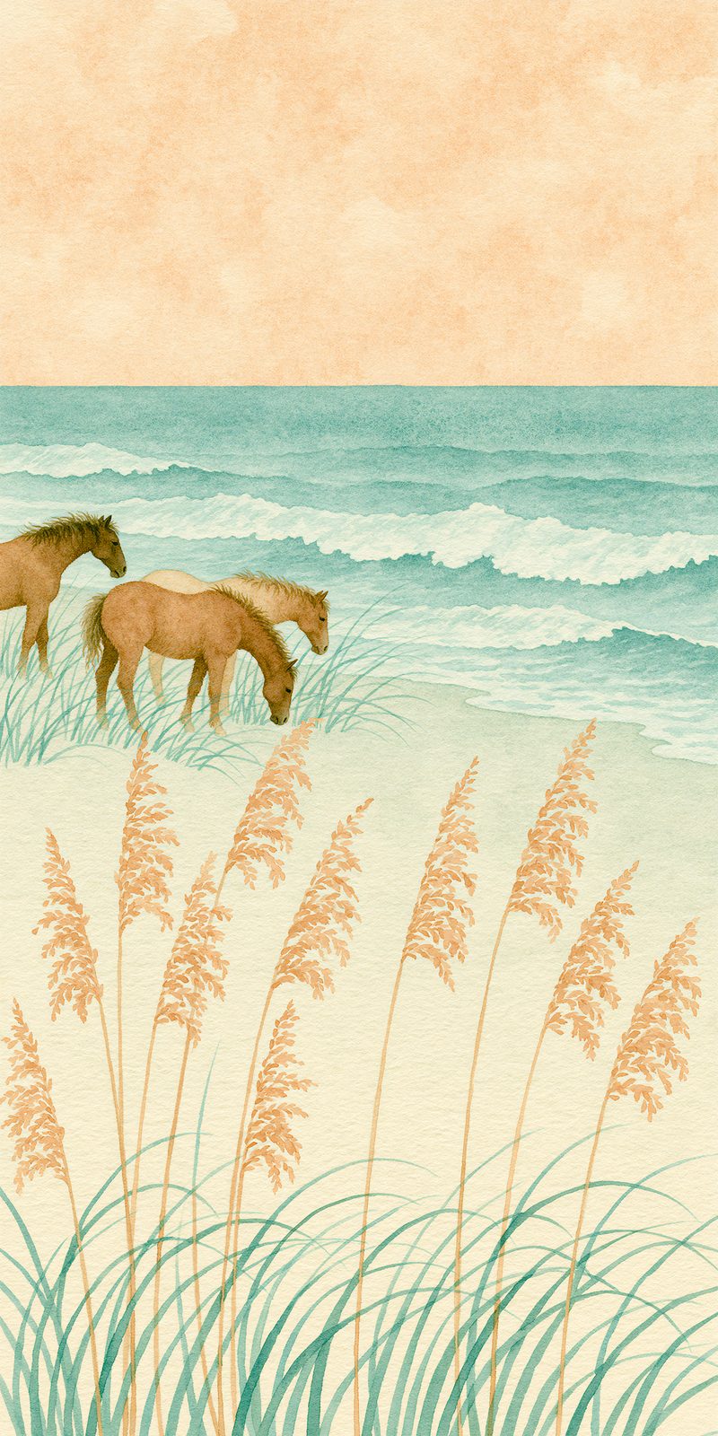 She's Choosing North Carolina Earrings | Outer Banks Wild Horses