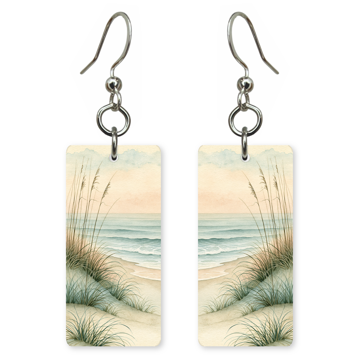 She's Choosing North Carolina Earrings | Coastal Dune Sea Oats