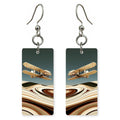 North Carolina wright flyer dunes earrings