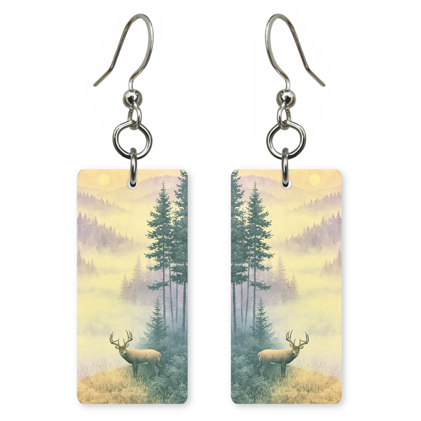 She's Choosing North Carolina Earrings | Misty Ridge Buck