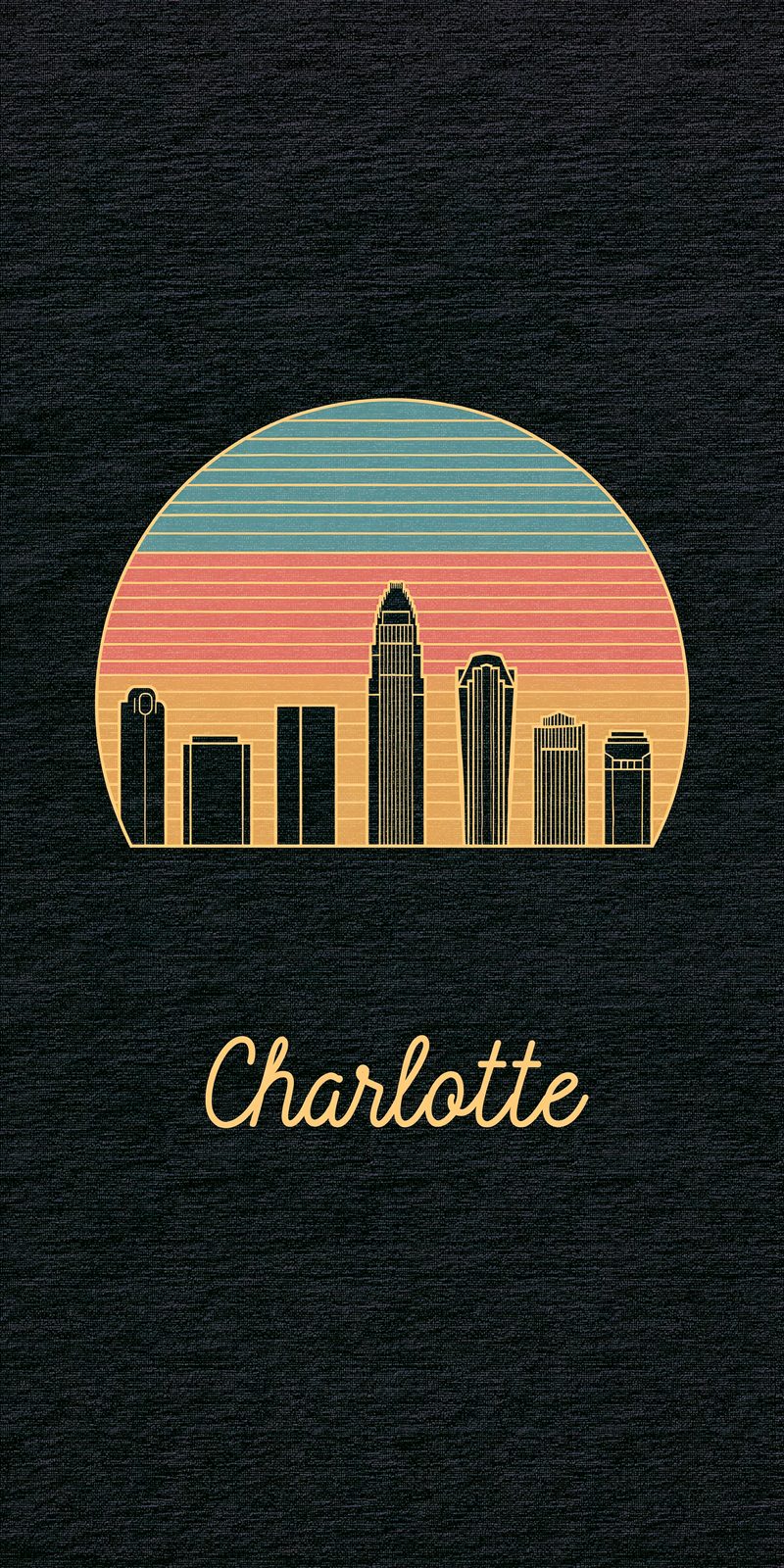 She's Choosing North Carolina Earrings | Charlotte Retro Skyline
