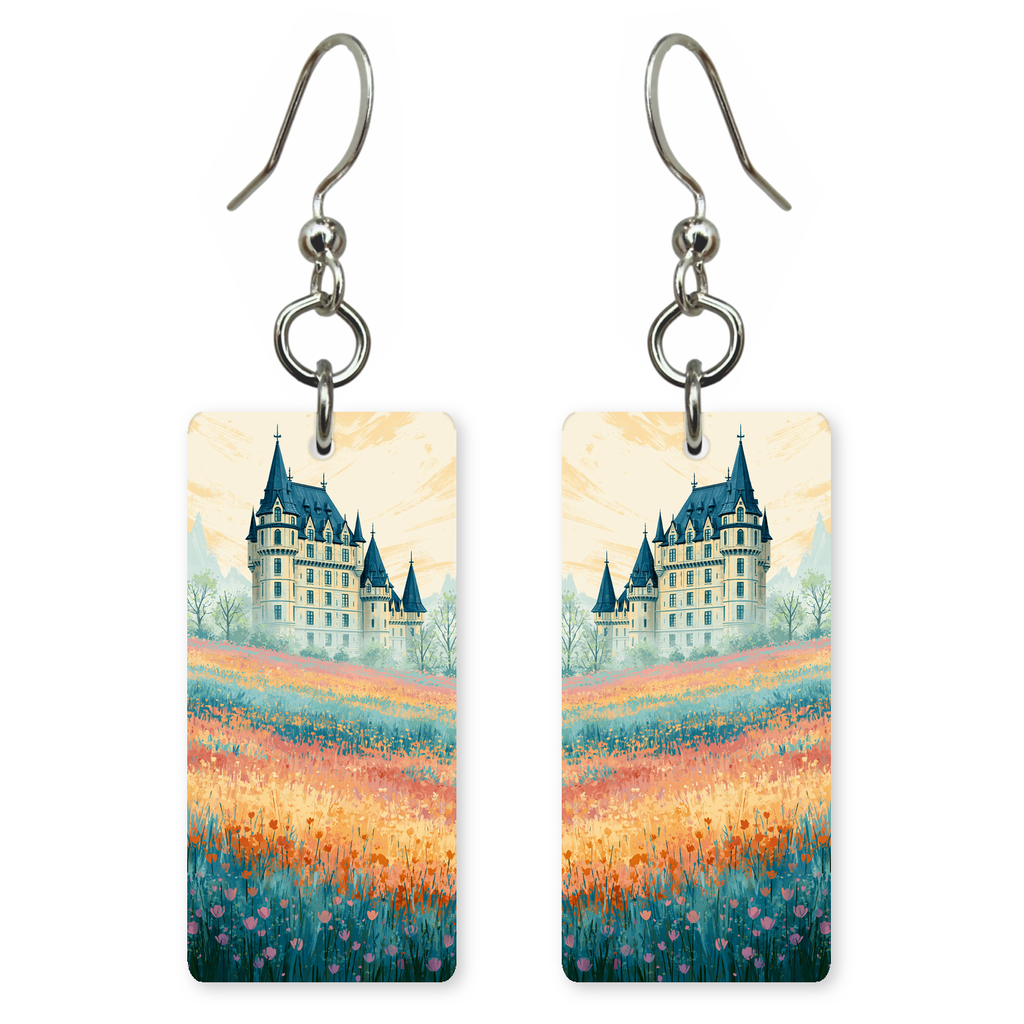 She's Choosing North Carolina Earrings | Chateau Wildflower Hill