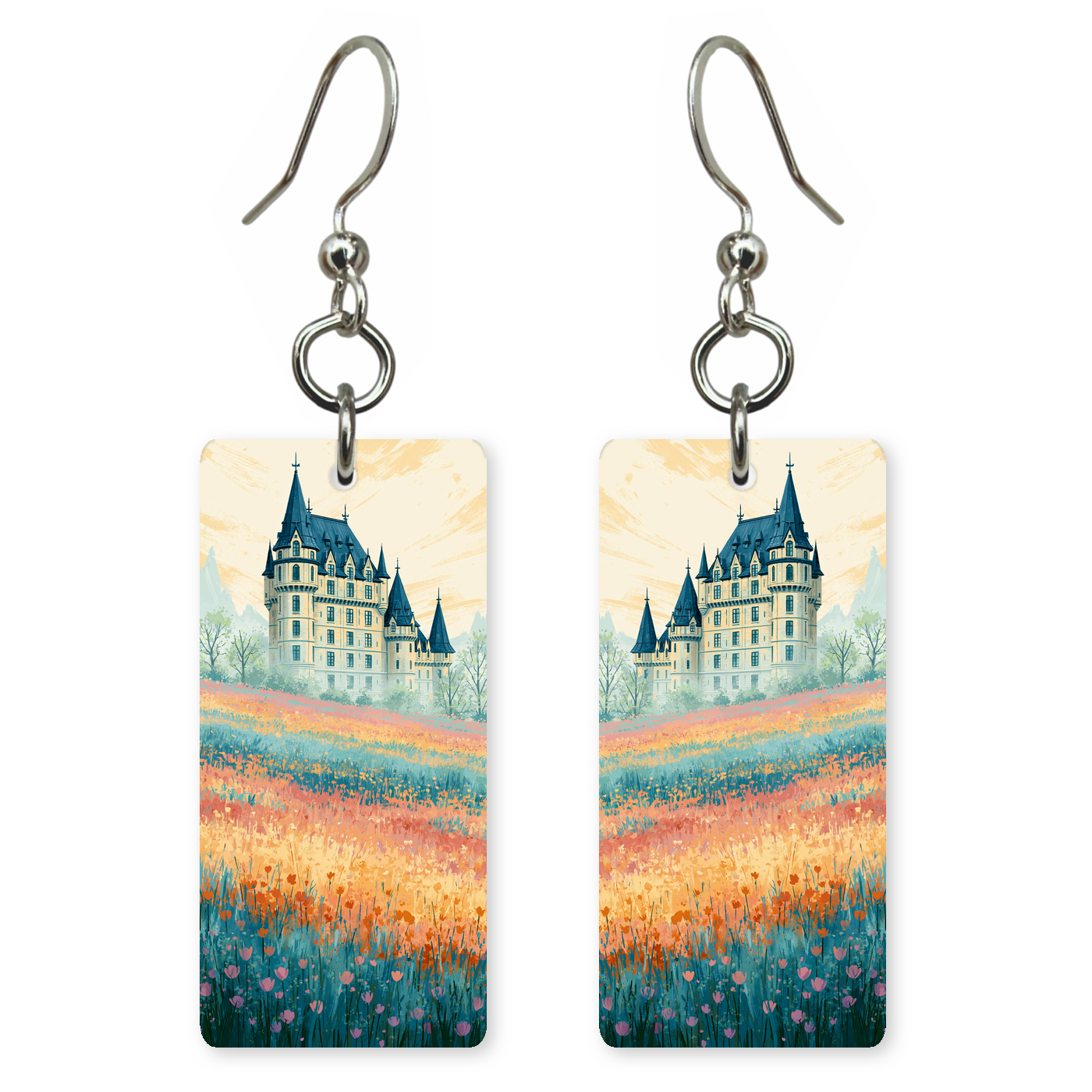 She's Choosing North Carolina Earrings | Chateau Wildflower Hill
