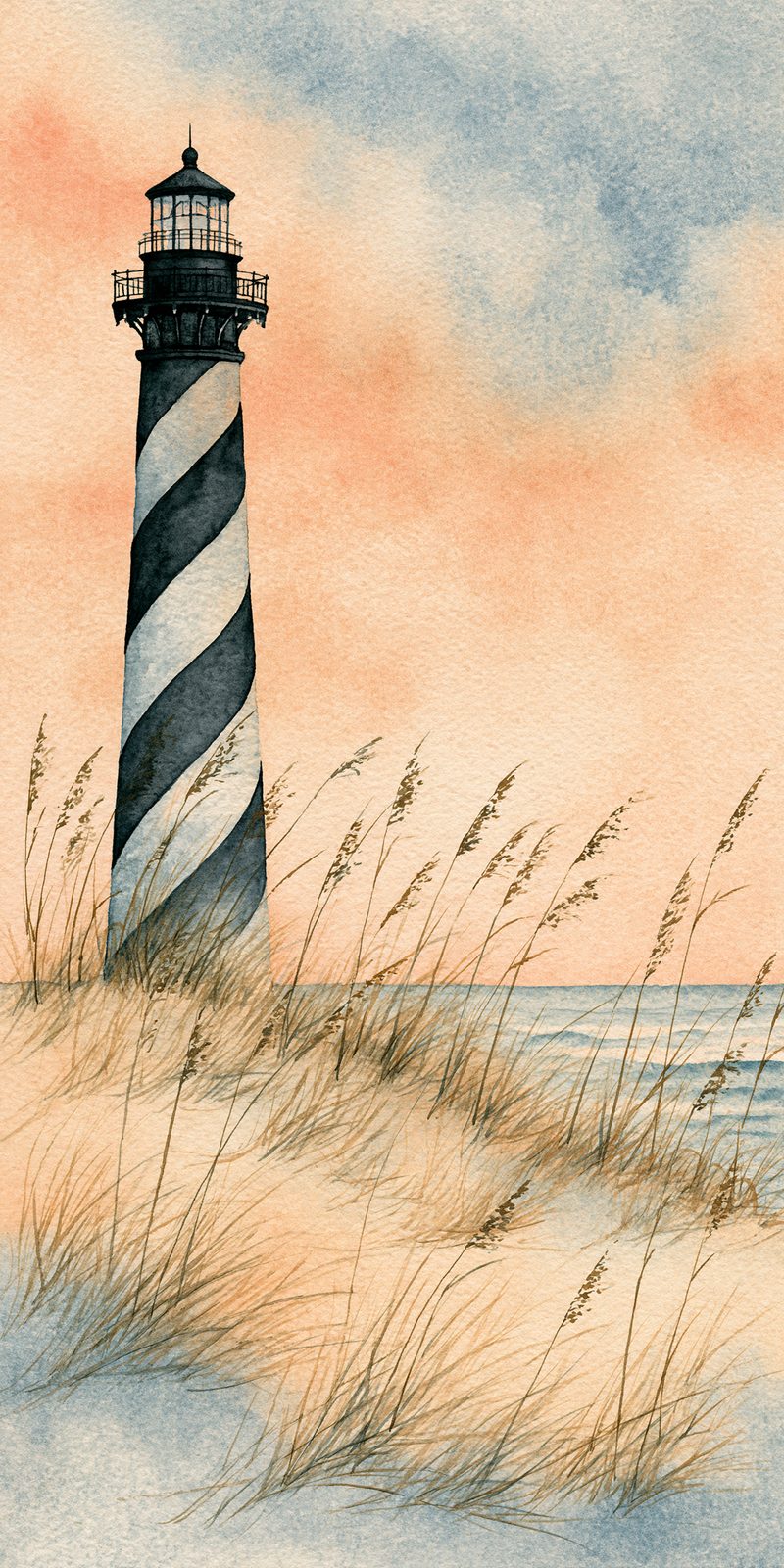 She's Choosing North Carolina Earrings | Hatteras Lighthouse Dunes