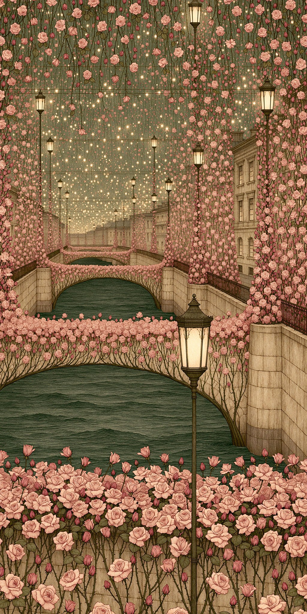 Bridges Grown From Living — full design art