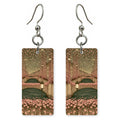 Bridges Grown From Living — She's Choosing earrings, shown as a pair