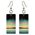 Crater Lake Milky Way — She's Choosing earrings, shown as a pair