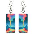Fly Geyser As Portal — She's Choosing earrings, shown as a pair