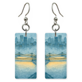 She's Choosing Pennsylvania Earrings | Pittsburgh Bridges Dusk