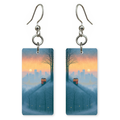 She's Choosing Pennsylvania Earrings | Incline Sunset Woods