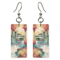 She's Choosing Pennsylvania Earrings | Autumn Fallingwater
