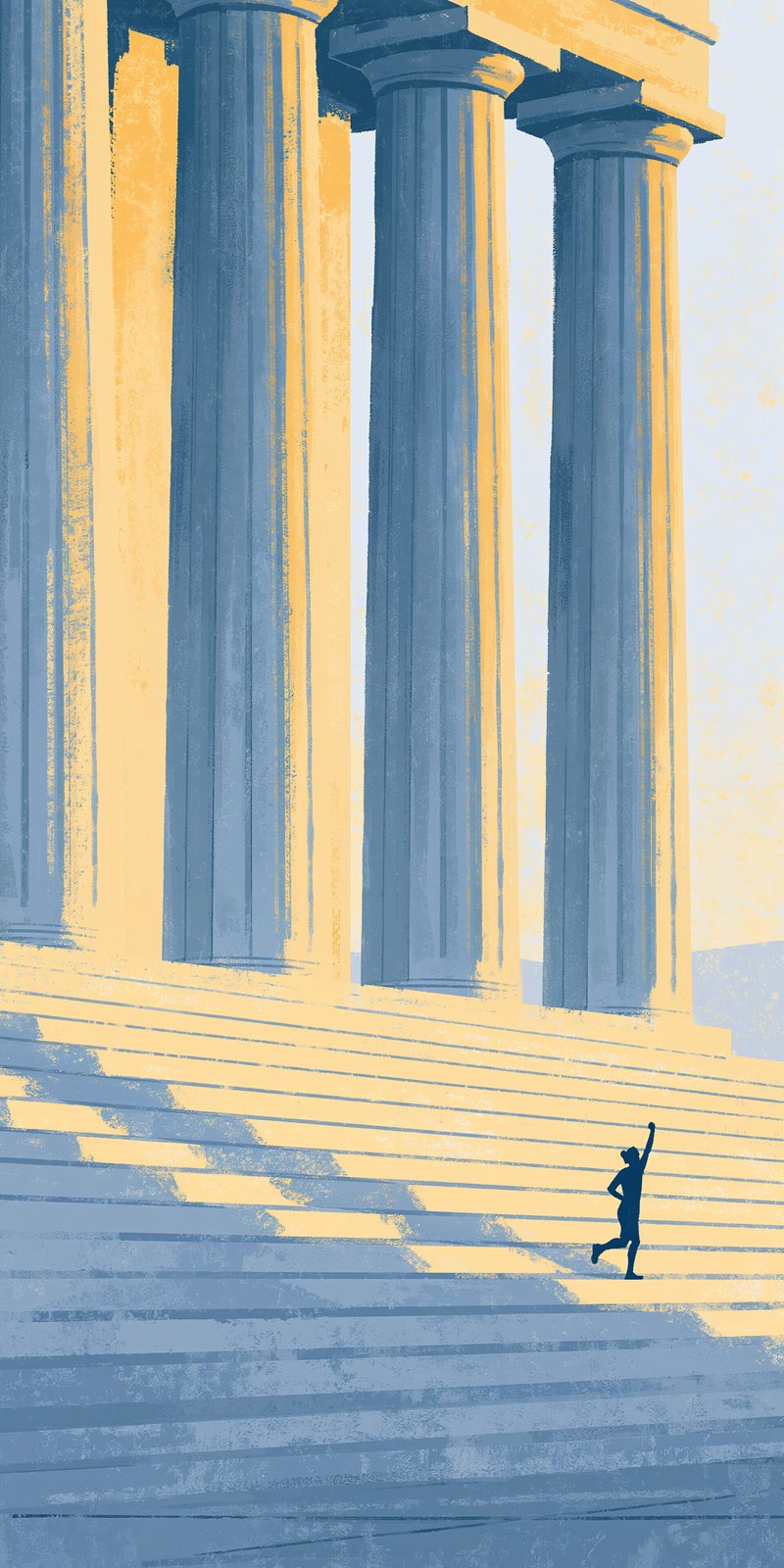 She's Choosing Pennsylvania Earrings | Art Museum Steps