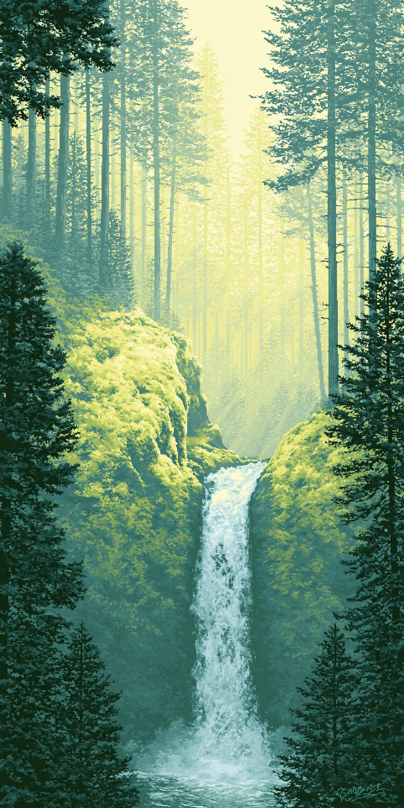 She's Choosing Pennsylvania Earrings | Hemlock Falls Glow