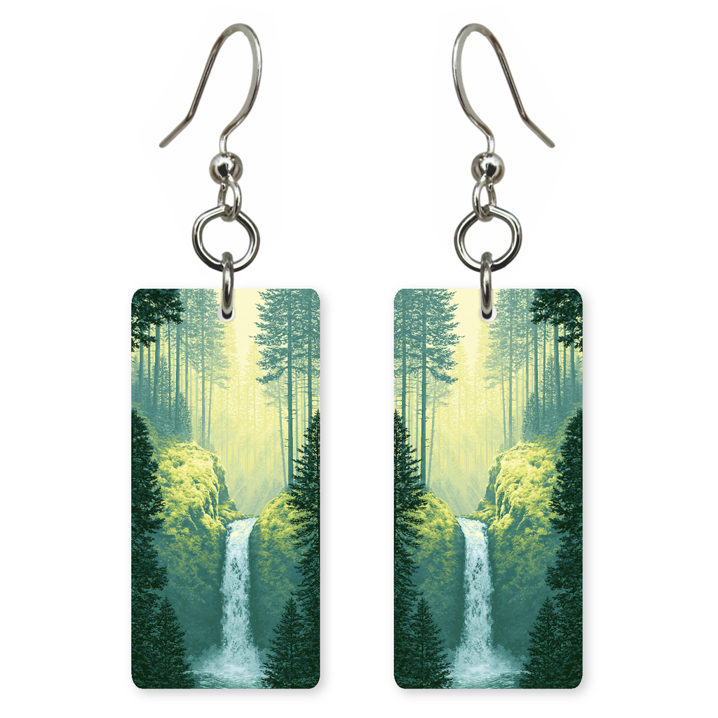 She's Choosing Pennsylvania Earrings | Hemlock Falls Glow