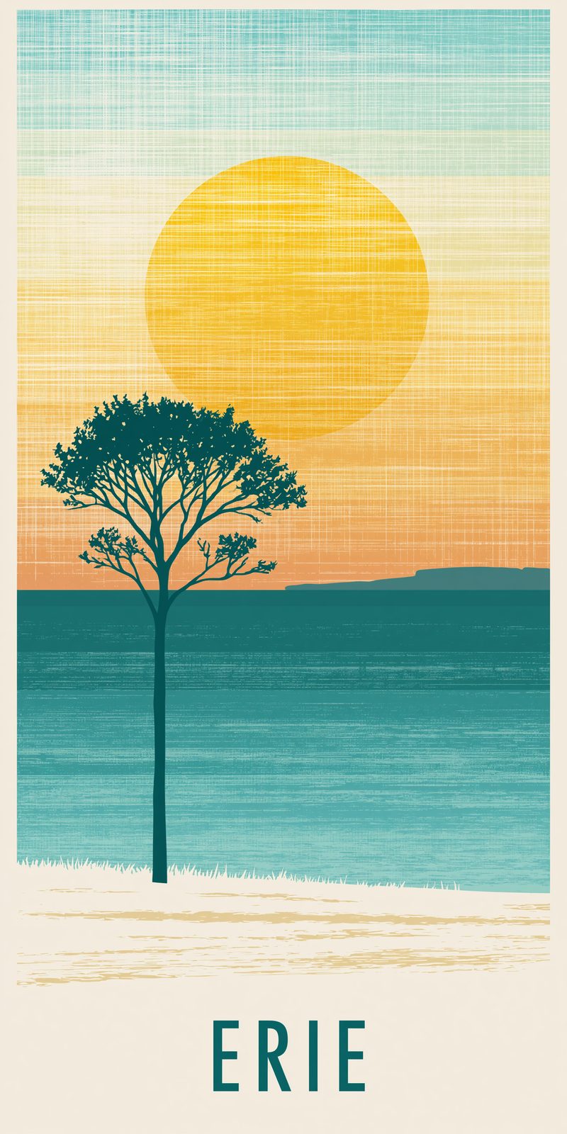 She's Choosing Pennsylvania Earrings | Erie Sunset Tree