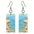 Lake Havasu Shoreline Desert — She's Choosing earrings, shown as a pair