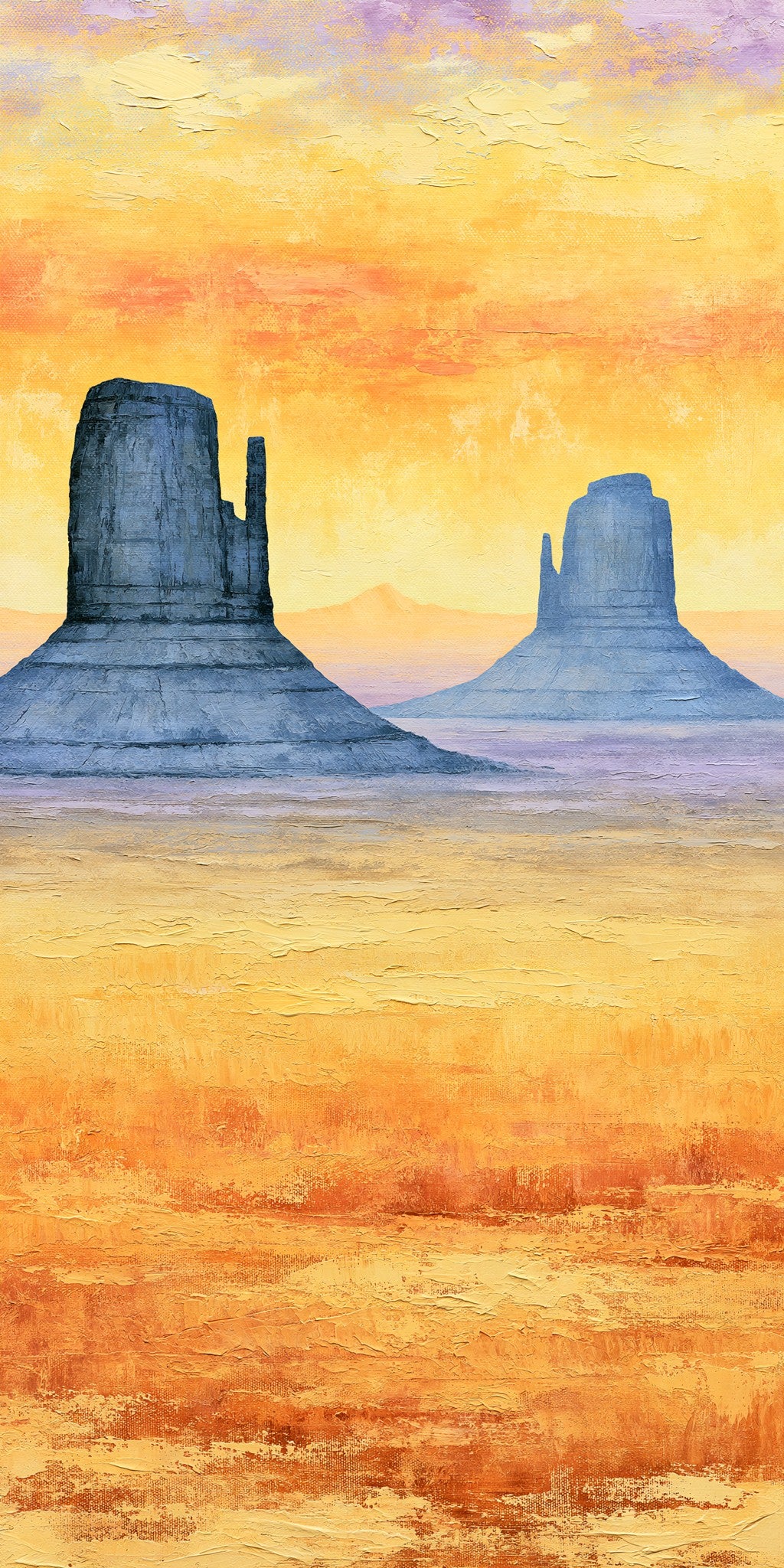 Monument Valley Desert Landscape — full design art
