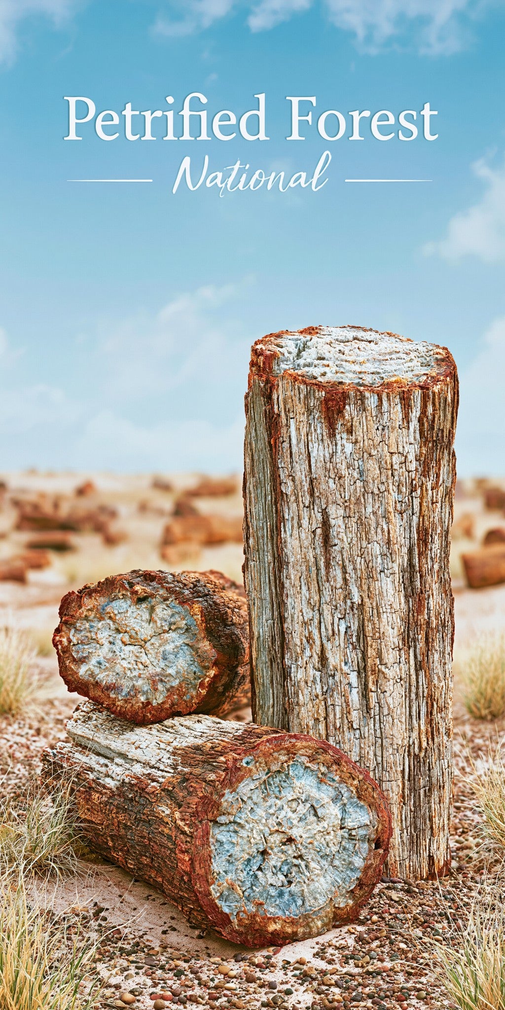 Petrified Forest National Park — full design art
