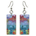 Sedona Art — She's Choosing earrings, shown as a pair