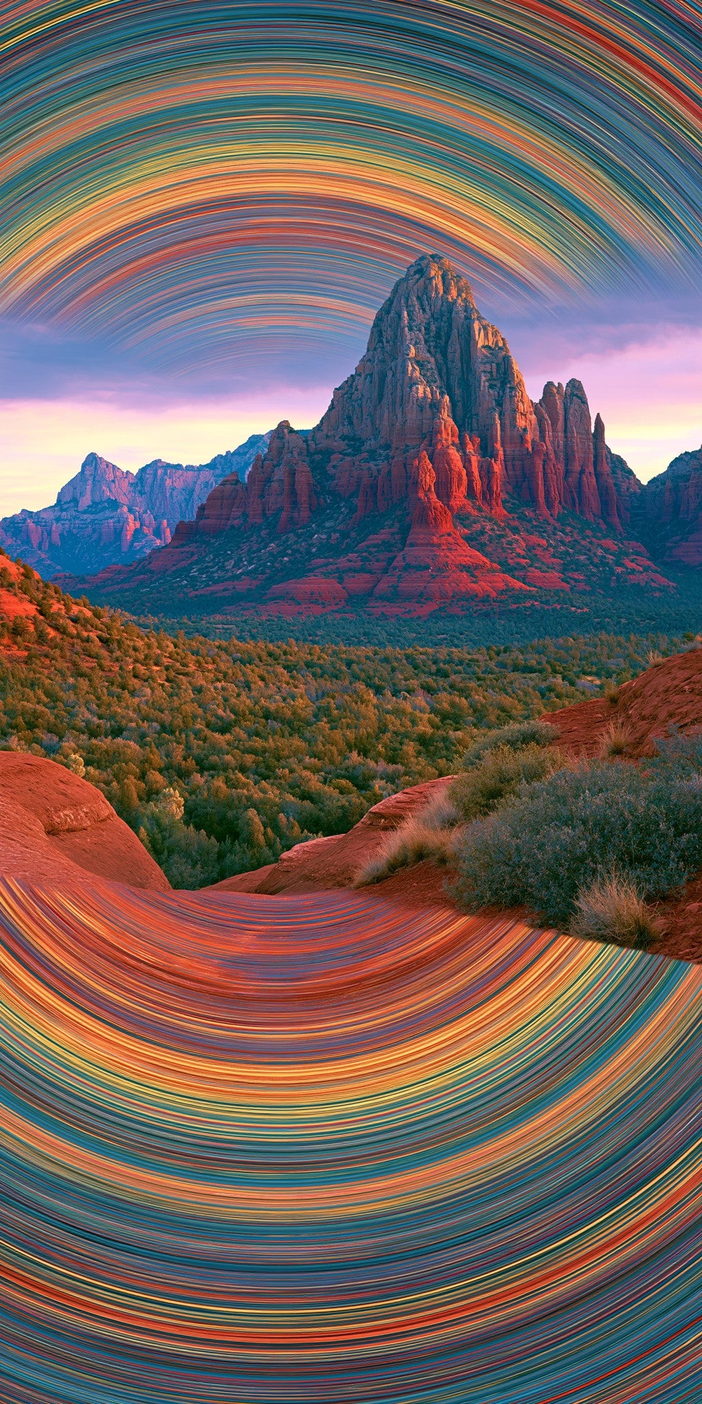 Sedona Arizona Vortex — full design art